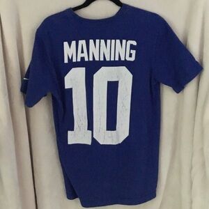 NY Giants Manning tee sz M